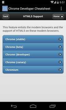 Chrome Developer Cheatsheet 4 تصوير الشاشة