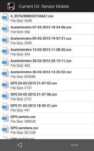 Sensor Mobile screenshot 7