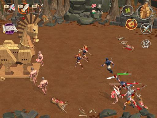 Trojan War: Spartan Warriors 10 تصوير الشاشة