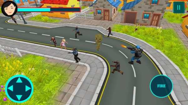 Modern Action Commando Zombie Shooting Games screenshot 5