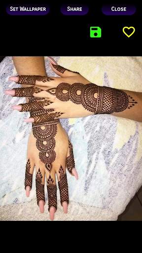 Flower Mehndi Designs 2021 (Offline) screenshot 8