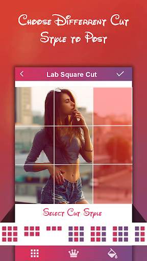 LabSquare Cut - 9 Cut & Grid Photo screenshot 2