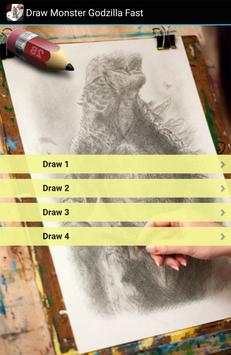 Draw Monster King Godzilla screenshot 1