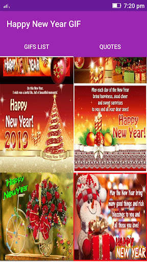 Happy New Year GIF 2021 2 تصوير الشاشة