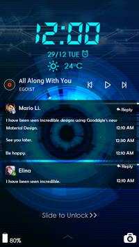 Technology CM Locker Theme screenshot 2