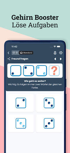 IQ Test Deutsch Gehirnjogging screenshot 1