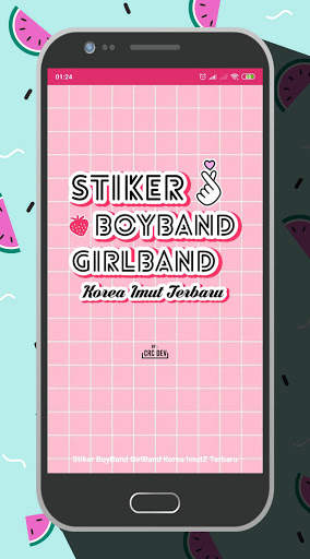 Stiker Boy Band & Girl Band Korea Imut Terbaru screenshot 2