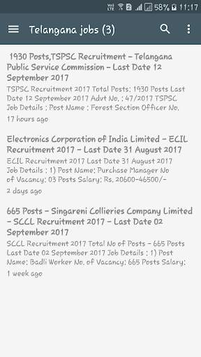 Telangana Jobs screenshot 2