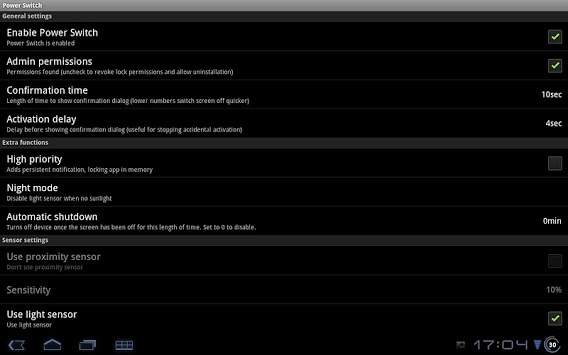 Power Switch Lite screenshot 1