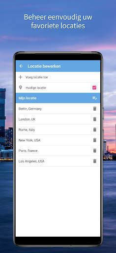 Weersvoorspelling (Radarkaart) screenshot 4