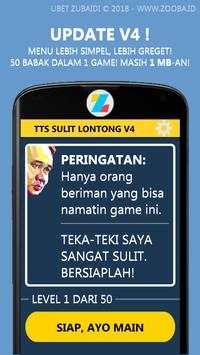 TTS Sulit Cak Lontong WIB screenshot 4