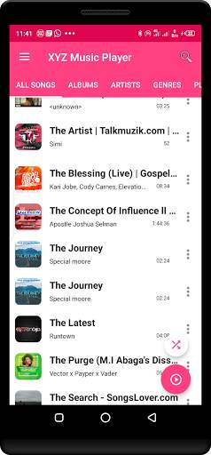 XYZ Music Player screenshot 7