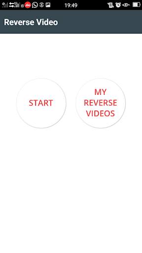 Reverse Video - it's magic screenshot 2
