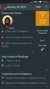 Orthodox Calendar Lite screenshot 5