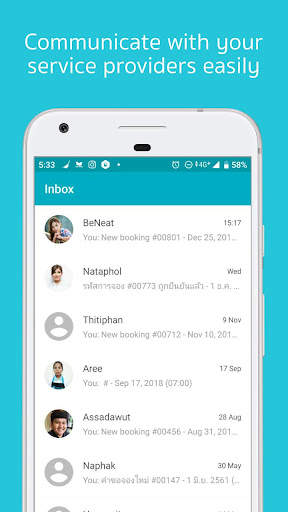 BeNeat - แม่บ้านออนไลน์ screenshot 3