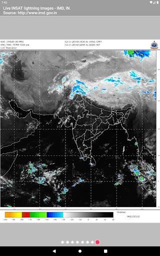 Live all India satellite weather status. screenshot 23