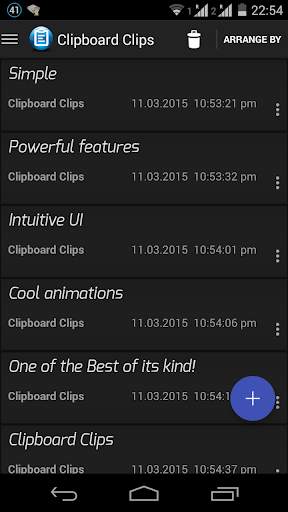 Clipboard Clips screenshot 1