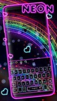 Neon Lights Keyboard screenshot 1