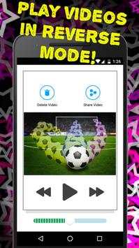 Reverse video fx screenshot 1