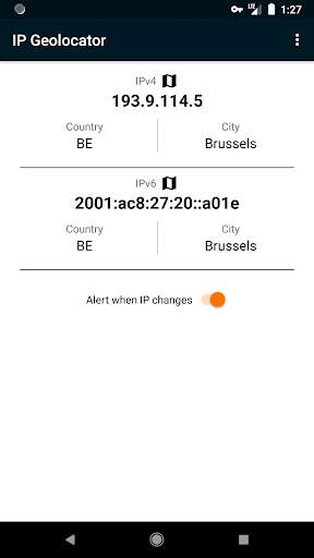 IP Address & Geolocation (IPv4 & IPv6) screenshot 1