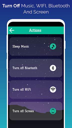 Smart Sleep Timer - Turn Off Music, Screen & WIFI screenshot 4