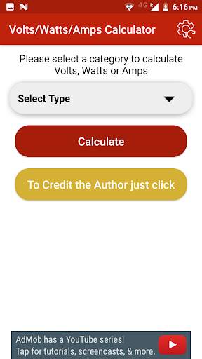 Volts/Watts/Amps Calculator скриншот 2