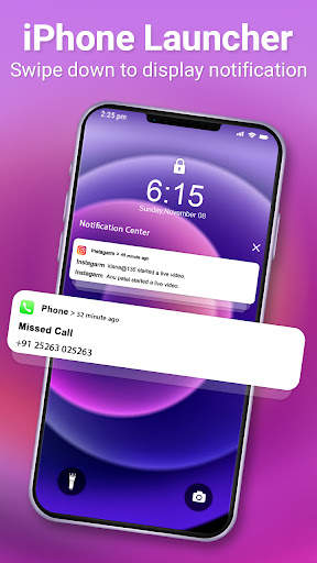 Phone 13 Launcher OS 15 screenshot 4