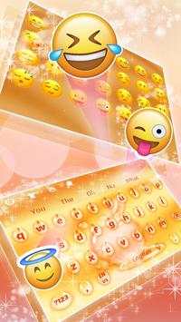 Yellow Apple Keyboard Theme screenshot 2