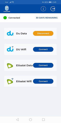 Unlock VPN screenshot 2