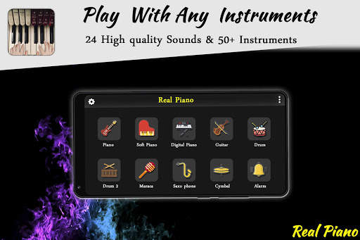 Real Piano - Play and Learn Piano Keyboard 2018 screenshot 3