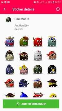 Pacman Sticker screenshot 2
