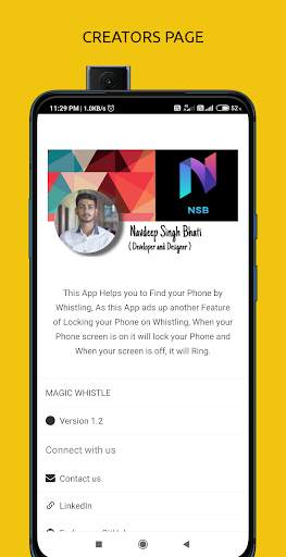Magic Whistle : Find and Lock Phone screenshot 2