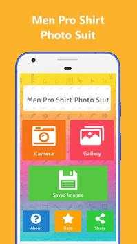 Men Pro Shirt Photo Suit screenshot 1
