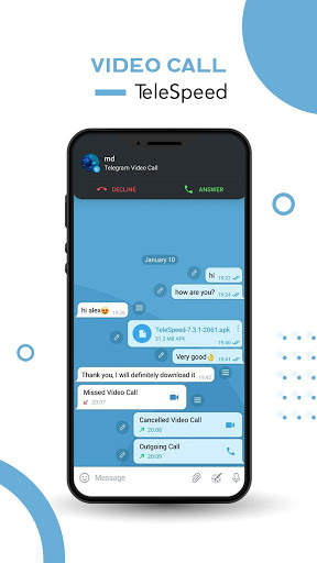 Telespeed - Telegram anti-filter messenger screenshot 1