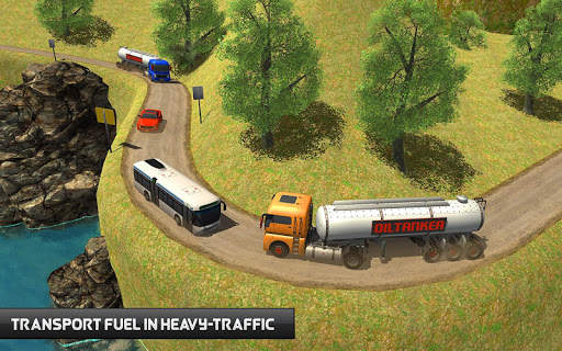 Oil Tanker Truck Driving Game screenshot 19