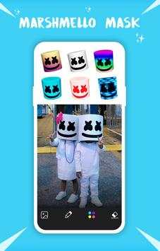 Marsh Mello Mask Photo Editor - Face Mask screenshot 3