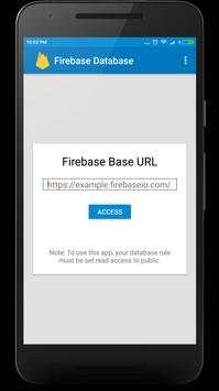 Manager for Firebase Database screenshot 1