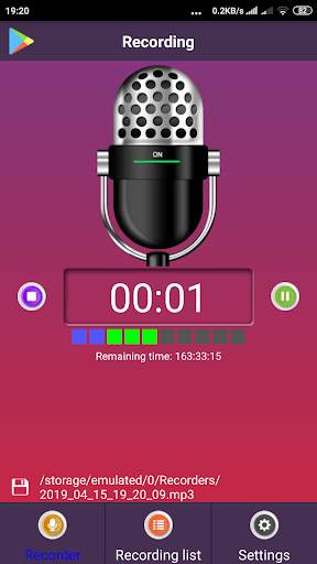Clean Voice Recorder Pro 2019 screenshot 5