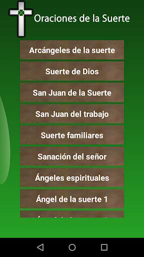 Oraciones de la buena suerte screenshot 1