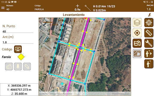 TcpGPS - Topografía con GNSS screenshot 1