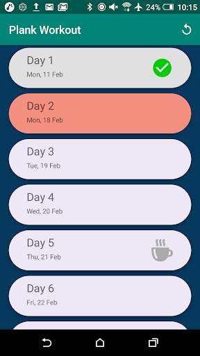 Plank Workout Challenge скриншот 3
