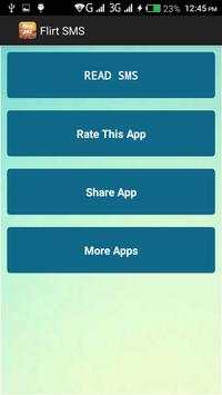 Flirt SMS screenshot 1