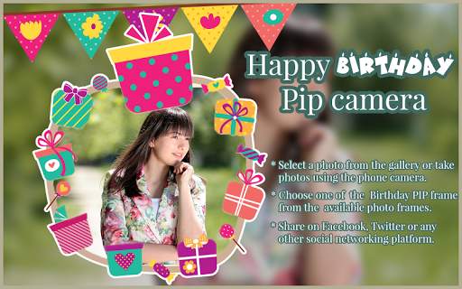 Happy Birthday PIP camera screenshot 9