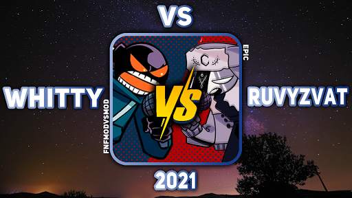 FNF Friday Night Funny Mod Vs Mod: Whitty Vs Ruv screenshot 2