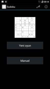 Sudoku oyunu screenshot 1