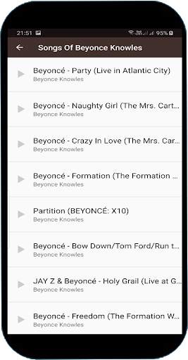 Songs Of Beyonce Knowles screenshot 2