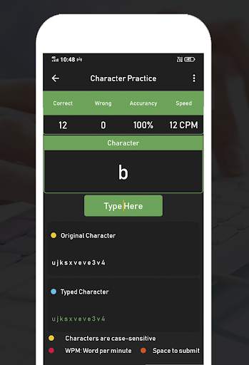 Typing Speed Test screenshot 2