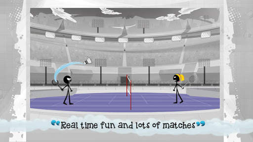 Badminton Stickman screenshot 6