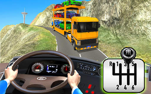 Car Transporter Truck Driver screenshot 2