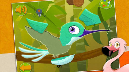 Birds - Kids Coloring Puzzle स्क्रीनशॉट 4
